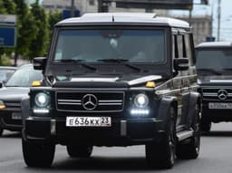 Car license plates "EKH" banned in Russia