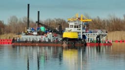 Dredgers "Donskoy-604" and "Leonid Svinarev" Completed the First Stage of Dredging of the Bagayevsky Waterworks