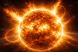 Магнитные бури ожидаются в новогодние каникулы: на Солнце за ночь произошло три вспышки класса М