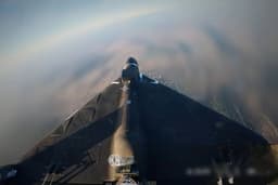 Появилось первое фото реактивного дрона «Герань-3» с модулем Starlink