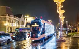 World's Longest Urban Tram Diameter to Launch in Moscow in 2026