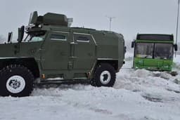 Легкобронированные автомобили Volat V1 отправили на помощь коммунальщикам в Белоруссии