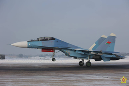 Командирские полёты ВВС Беларуси стартовали на авиабазе под Минском