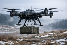 Грузовой квадрокоптер «Михалыч» начнёт снабжать подразделения в опасных зонах с февраля 2026 года