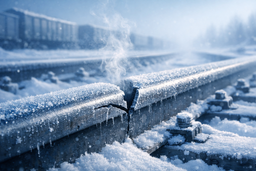 Abnormal Frosts Hit Infrastructure: Rail Bursts in Khakassia