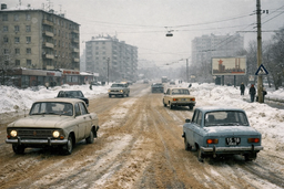 Почему в СССР зимой ездили без зимней резины