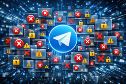 В Telegram заблокировали более 348 тыс. групп и каналов за один день