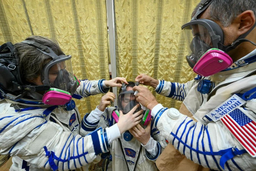 ISS-75 Crew Practiced Emergency Scenarios on the Russian Segment of the Station