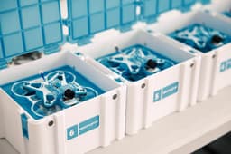 Updated version of the world's smallest drone presented by "Sverkh" company