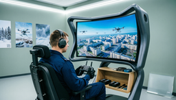 Updated "Nebo-22" Digital Simulator for UAV Operators Presented by "Gaskar" Company