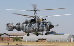 Экипажи вертолётов Ка-29 и Ми-8-МТВ-5-1 запустили неуправляемые авиационные ракеты на учениях в Заполярье