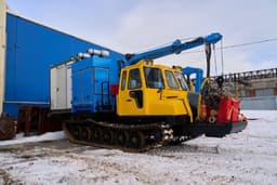 Altaylesmash presented the universal SEM-4 unit with a crane-manipulator, welding module and diesel generator