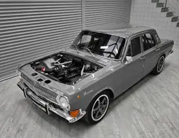 «Волга КГБ» с двигателем Toyota: рестомод на базе ГАЗ-24 1969 года выпуска продают в Москве