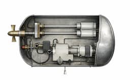 Ракетную подводную лодку с гибридной энергоустановкой и циклом Ренкина изобрёл инженер из России