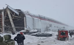 Уголовное дело и люди под завалами: обрушилась крыша одного из цехов липецкого завода «Моторинвест»,  там собирают автомобили Evolute