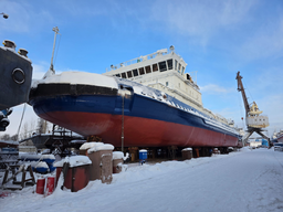 Проблема ремонта ледокола вынудила Архангельскую верфь срочно менять оборудование