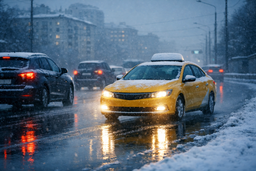 Nieve, fines de semana y coeficiente de aumento: el taxi será más caro en los próximos tres días