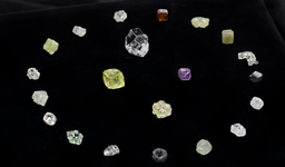 Редчайшие алмазы показали в Якутии: «Перо Павлина», «Игла» и «Сердечко»