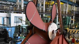 12-ton solid-cast propeller manufactured at Zvezdochka Ship Repair Center