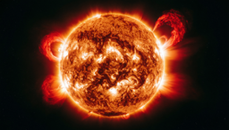 На Солнце зафиксирован всплеск плазменной структуры размером в три раза больше расстояния до Луны