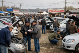 Продажи машин в России начали снижаться