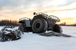 В США оценили российские квадроциклы размером с грузовик