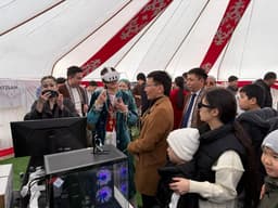 A "smart" yurt with solar panels was developed in Mangystau