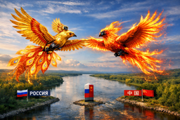 Rusia y China preparan el primer vuelo conjunto de un dron a través de la frontera