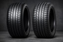 Что означают волоски на новой резине