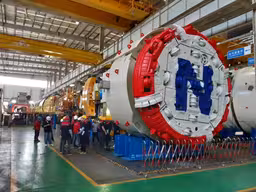 El gigantesco complejo de excavación "Norda" llegó al Ártico después de 7500 kilómetros de recorrido