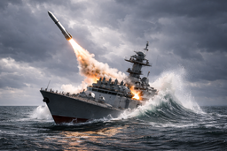 Корабль ныряет при пуске: в России придумали новый способ старта крылатых ракет