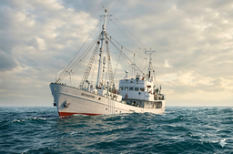 Одно из двенадцати затонувших в порту Тикси судов поднимут со дна в 2026 году