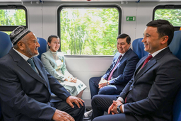 Ферганская долина получила поезд с Wi-Fi и скоростью 120 км/ч