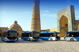 Бухара обновляет транспорт: в город прибыли новые автобусы