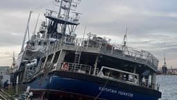 Десять месяцев в воде и миллионы на ремонт: стало известно, когда поднимут частично затопленный буксир «Капитан Ушаков»