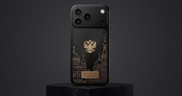 «Мы — русские, с нами Бог»: Caviar выпустила золотой iPhone 17 Pro ко Дню Победы