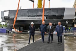 Четыре электросудна проекта «Москва 1.0» спустили на воду в российской столице