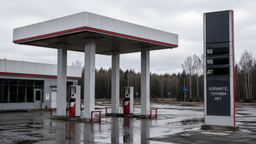 En Crimea se detuvo por completo la venta libre de combustible, la gasolina solo se entrega a los servicios especiales