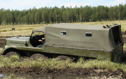 ГАЗ-62Б: восьмиколёсный монстр для болот