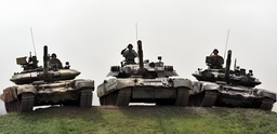 Tanque ruso resiste seis impactos y salva a su tripulación