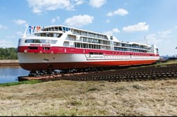 With a significant delay: the main power plant was launched on the "Nikolay Zharkov" passenger ship under construction