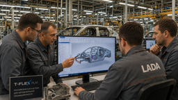 АвтоВАЗ уходит от зарубежных систем: разработку автомобилей переводят на российскую T-FLEX PLM