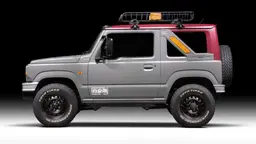 Suzuki Jimny превратили в ретровнедорожник без замены кузова: Damd показала необычный аксессуар