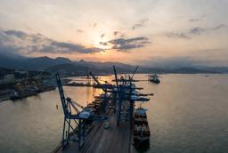 Georgia has almost completely eliminated ship queues in its ports