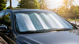 Do sunshades really protect a car from heat?