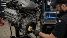 Toyota придумала необычный способ проверить проблемные V6: двигатель будут «слушать» после удара молотком