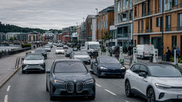 В Норвегии 98,7% новых легковых автомобилей оказались электромобилями