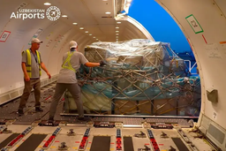 Uzbekistan Airports launched a new cargo route to Europe