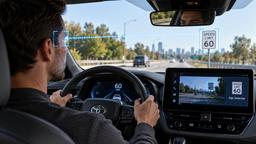 Toyota придумала систему, которая сама снимает то, на что смотрит водитель