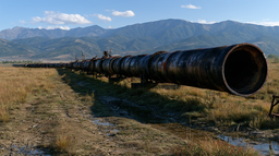 Georgian Oil and Gas Corporation Rehabilitates "Kazakh-Saguramo" Gas Pipeline